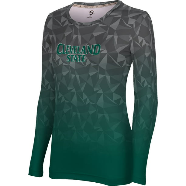 ProSphere Cleveland State University Womens Long Sleeve Tee Old School 